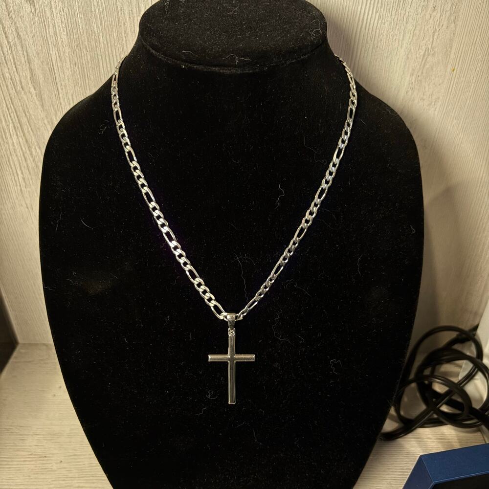 Stainless steel cross necklace